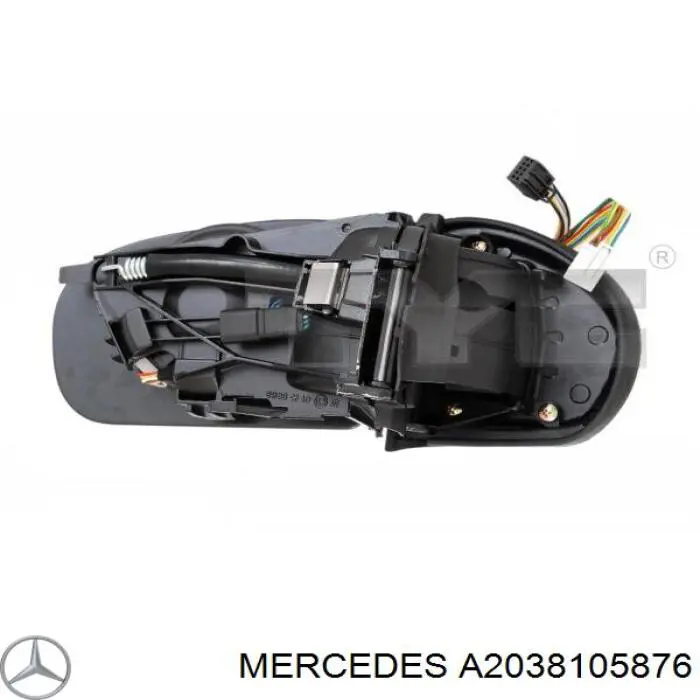 Купити A2038105876 Mercedes Дзеркало праве
