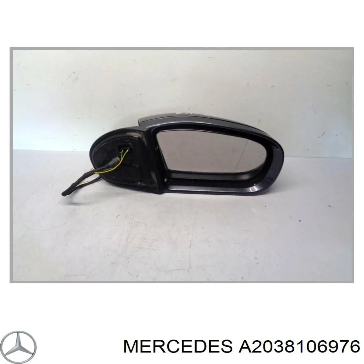 A2038106976 Mercedes Дзеркало заднього виду, ліве