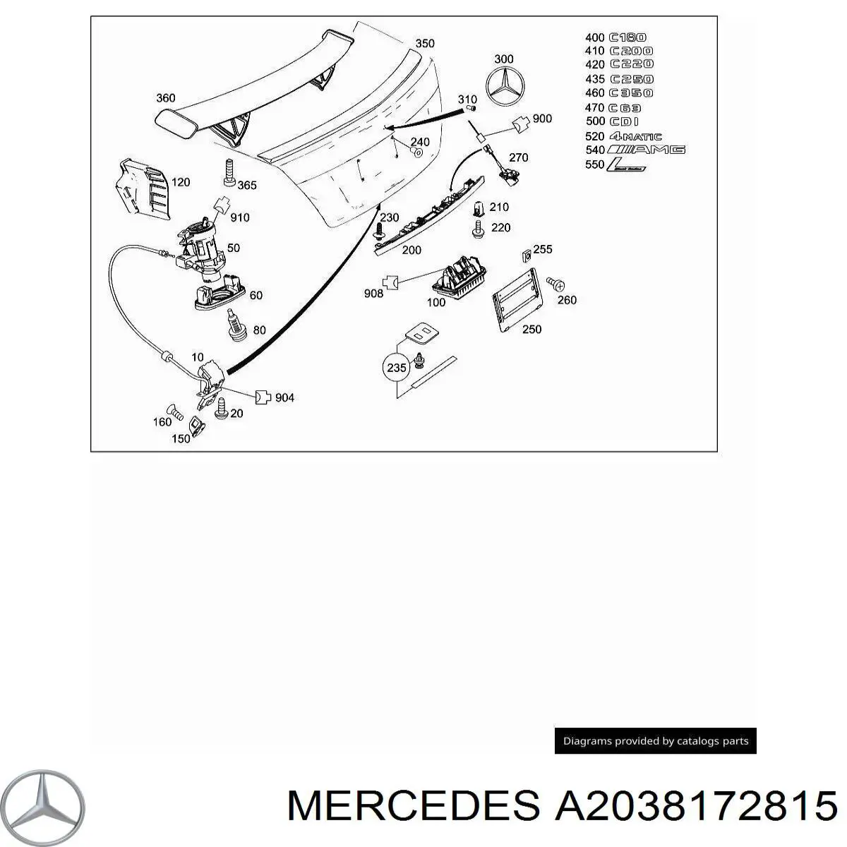 Купити A1248175515 Mercedes 