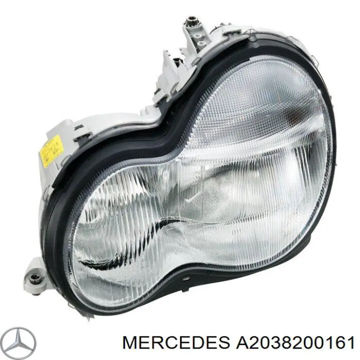 Фара ліва передня Mercedes A2038200161 ціна, від 63.34 USD