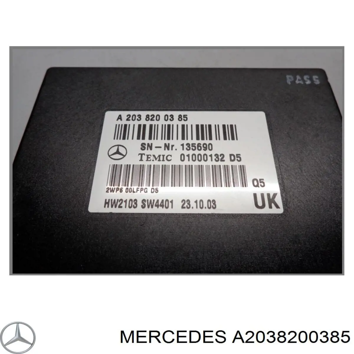 A2038200385 Mercedes 