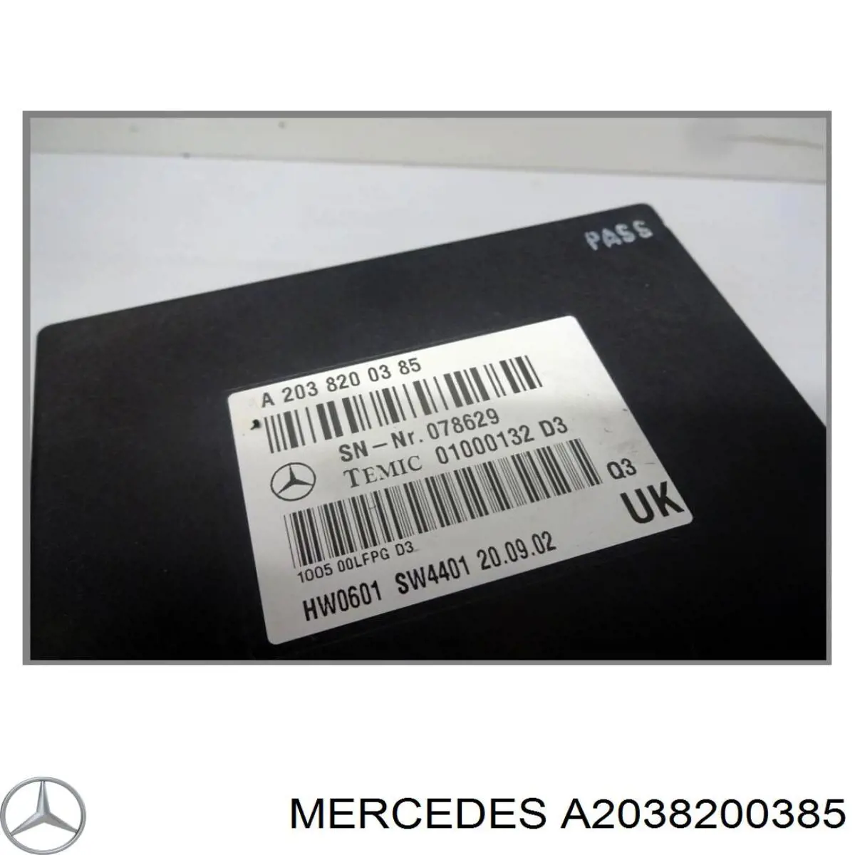 Купити A2038200385 Mercedes 