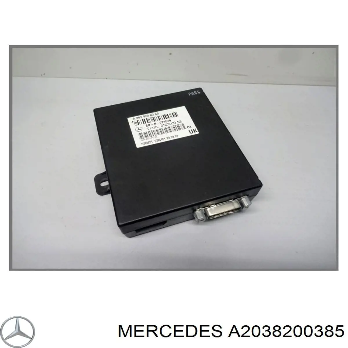 Mercedes A2038200385 ціна, від 25.34 USD