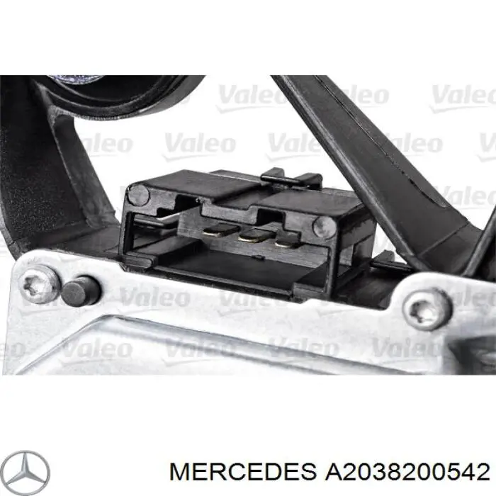 Купити A2038200542 Mercedes Двигун склоочисника заднього скла