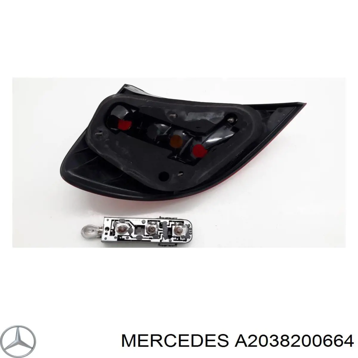 A2038200664 Mercedes Ліхтар задній правий