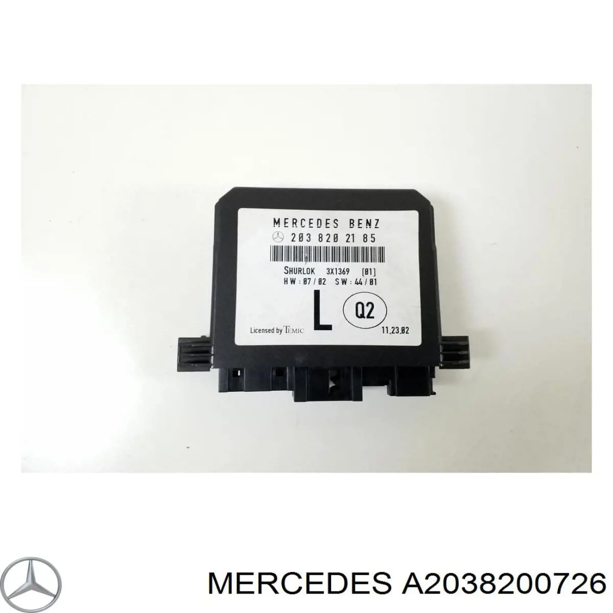 Блок комфорту задніх дверей Mercedes A2038200726 ціна, від 6.33 USD