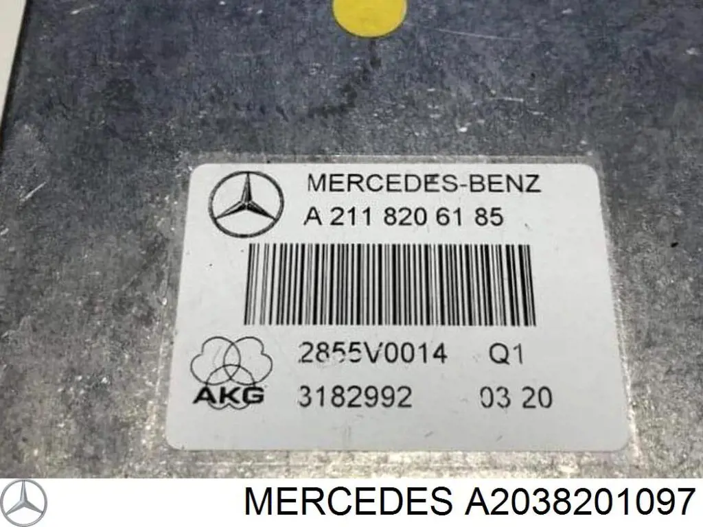 Купити A2038201097 Mercedes 