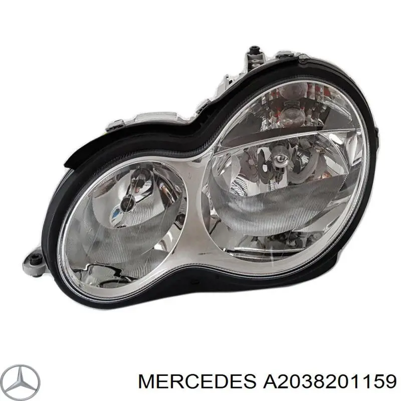Фара ліва 301166205 Mercedes