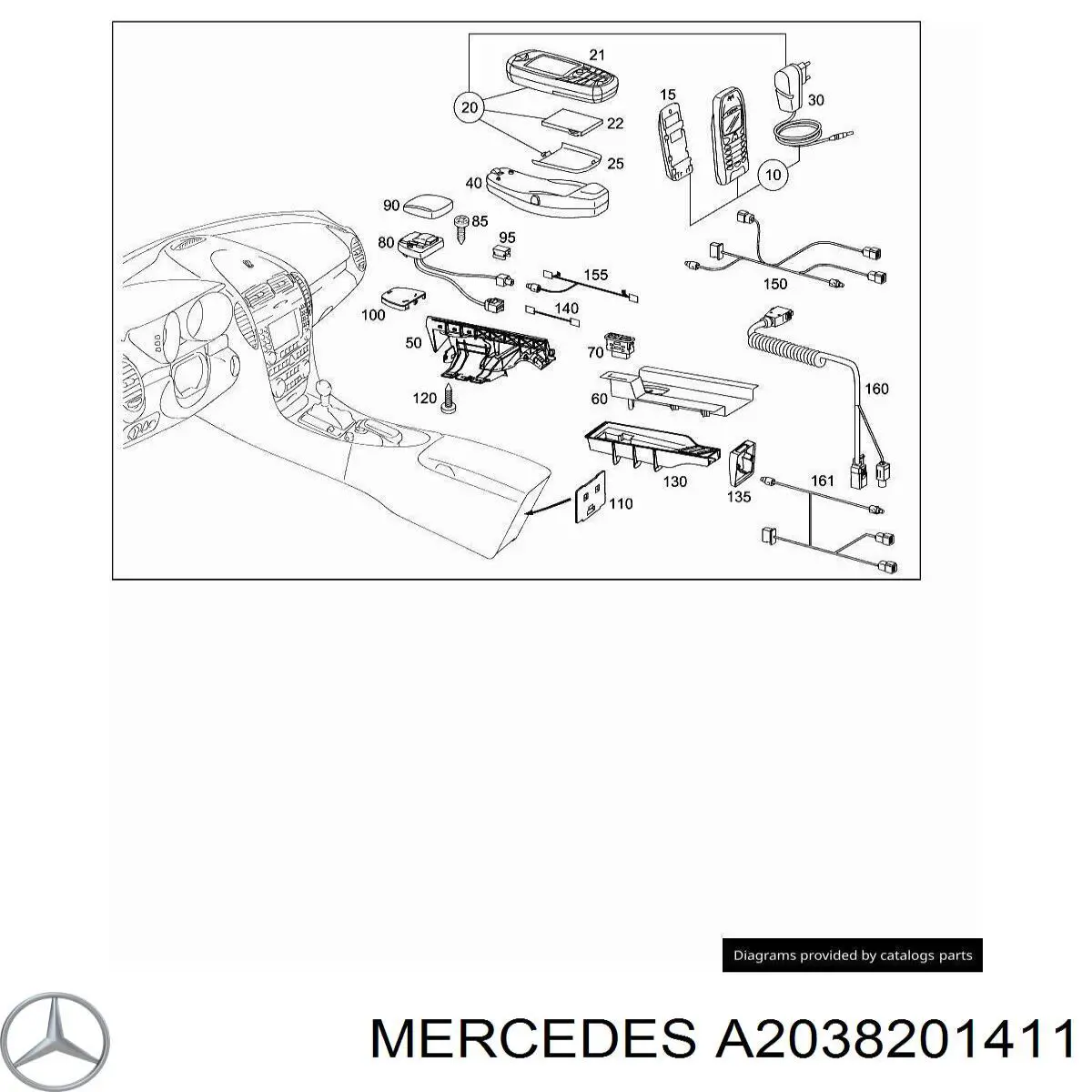  A2038201411 Mercedes