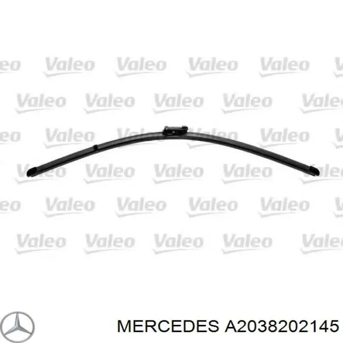 A2038202145 Mercedes щітка-двірник лобового скла, комплект з 2-х шт.