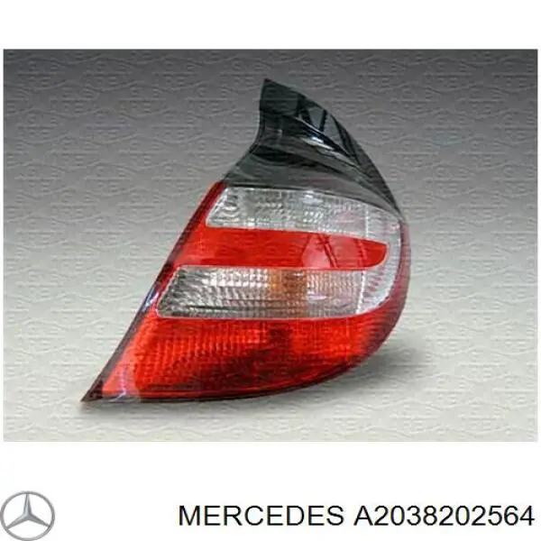 A2038202564 Mercedes Задня ліва фара