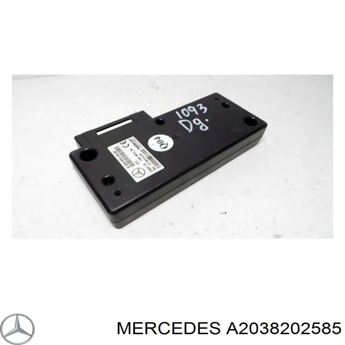 Блок керування телефоном на Mercedes Viano (W639)