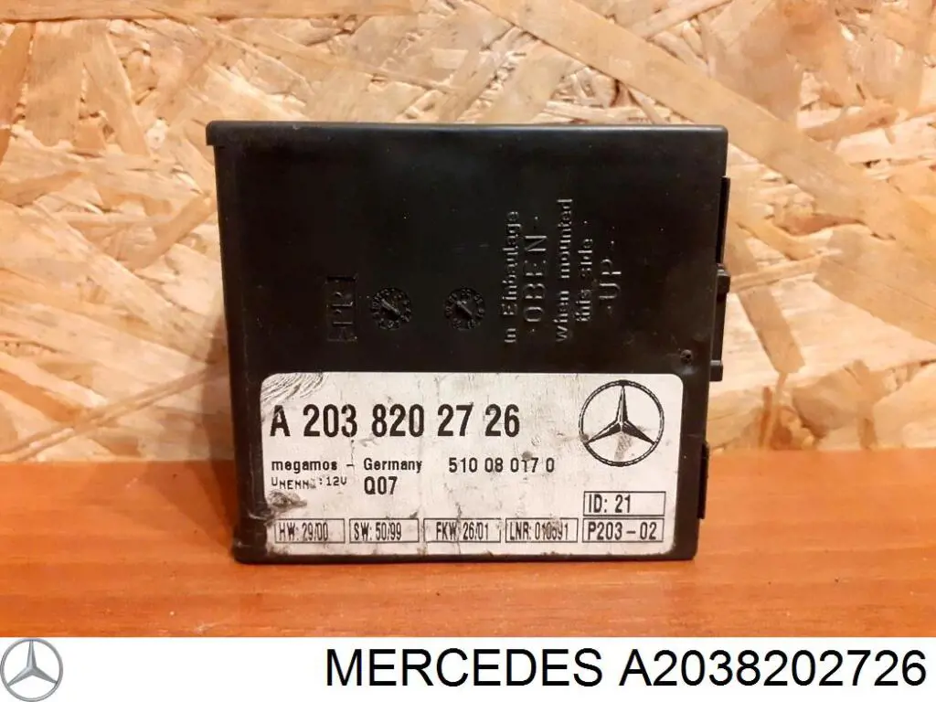 Брелок керування сигналізацією Mercedes A2038202726 ціна, від 4.43 USD