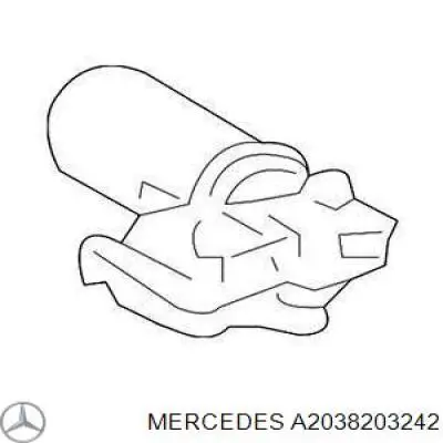 Купити A2038203242 Mercedes Двигун приводу люка