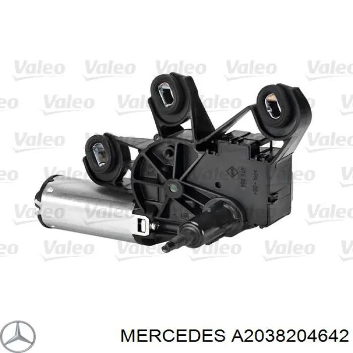 Купити A2038204642 Mercedes Двигун склоочисника заднього скла