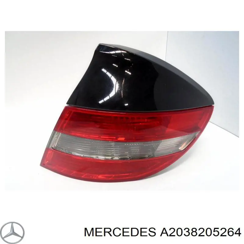A2038205264 Mercedes Ліхтар задній правий