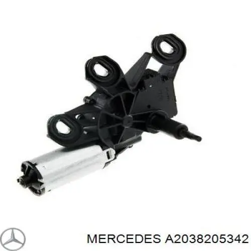 A2038205342 Mercedes двигун склоочисника заднього скла
