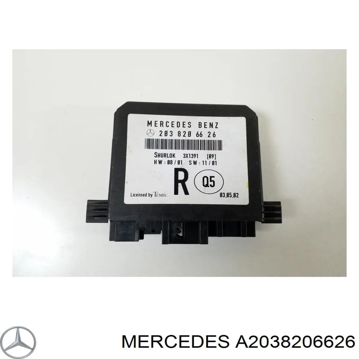 A2038206626 Mercedes Блок комфорту задніх дверей
