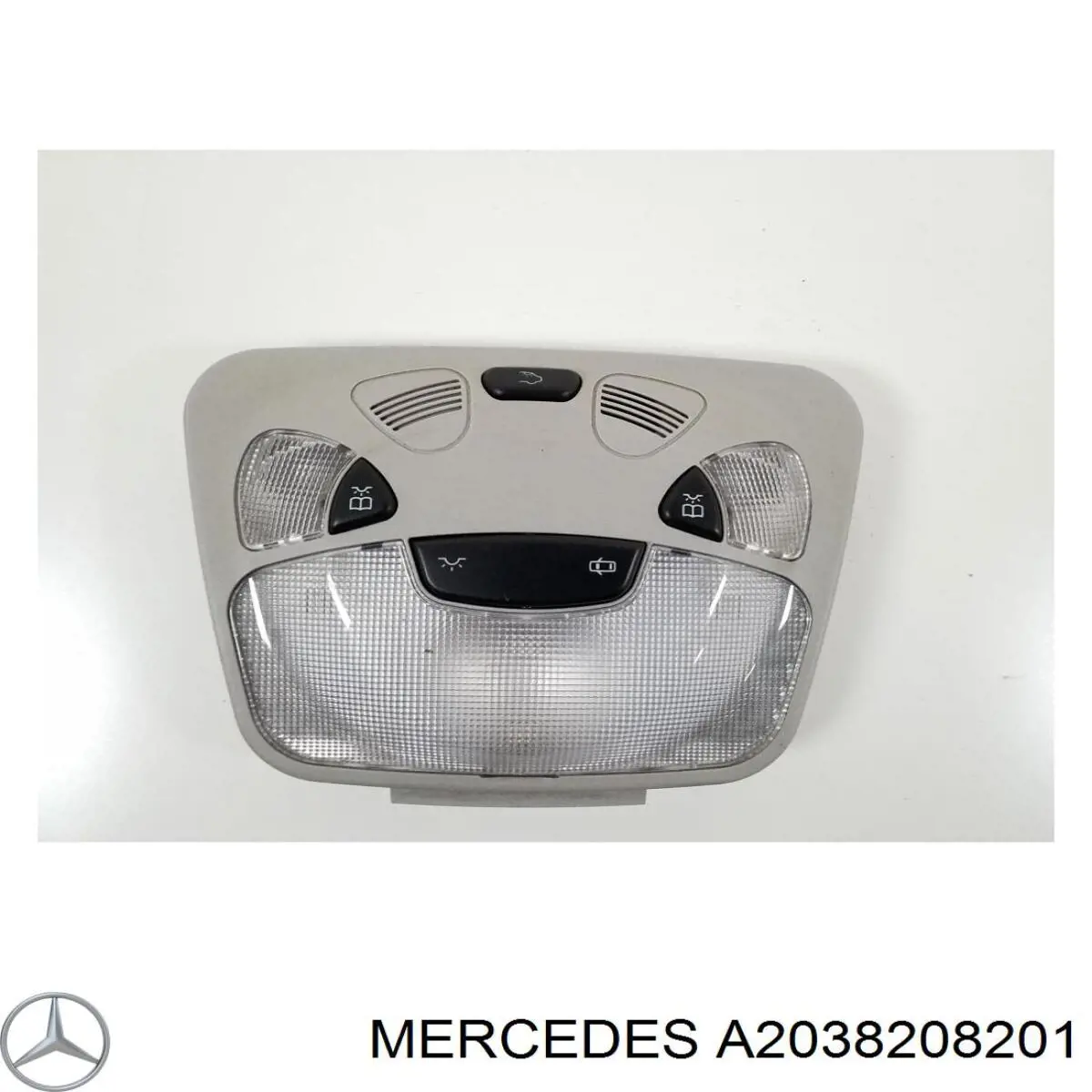 Плафон освітлення кабіни A2038206701 Mercedes