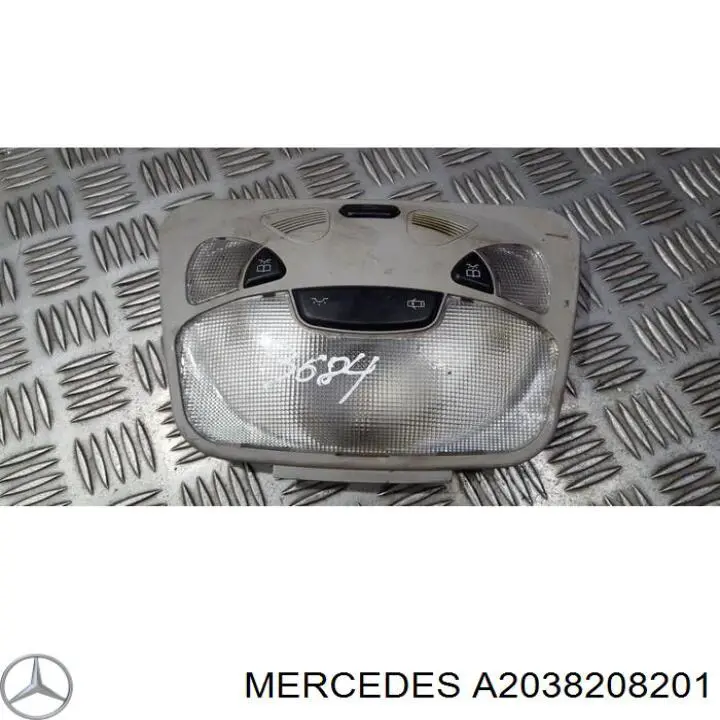 Плафон освітлення салону/кабіни Mercedes A2038208201 ціна, від 18.75 USD