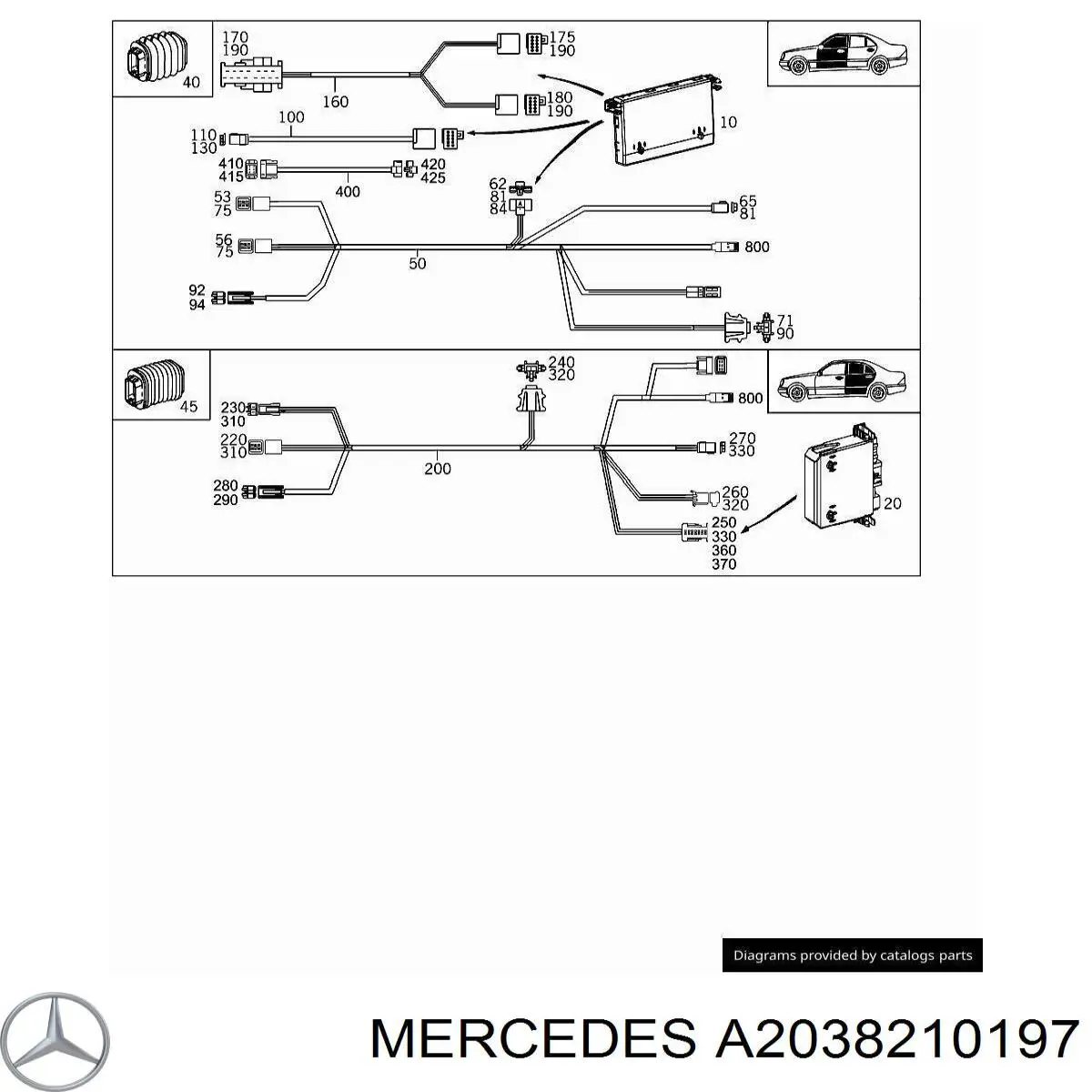  Mercedes A2038210197 ціна, від 5.07 USD