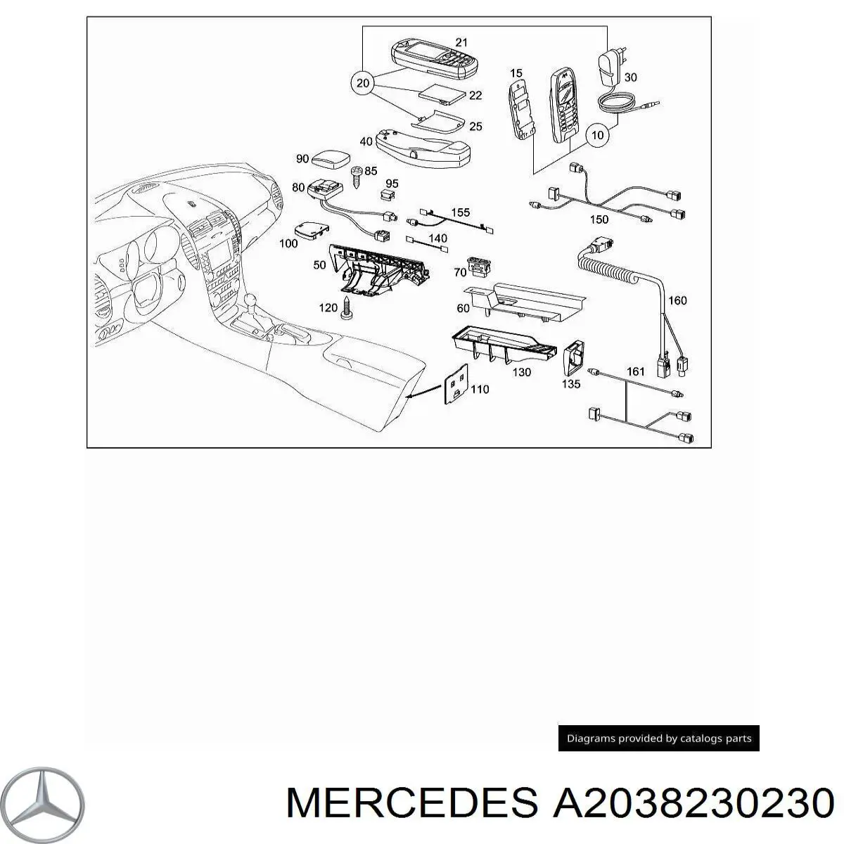  A2038230230 Mercedes