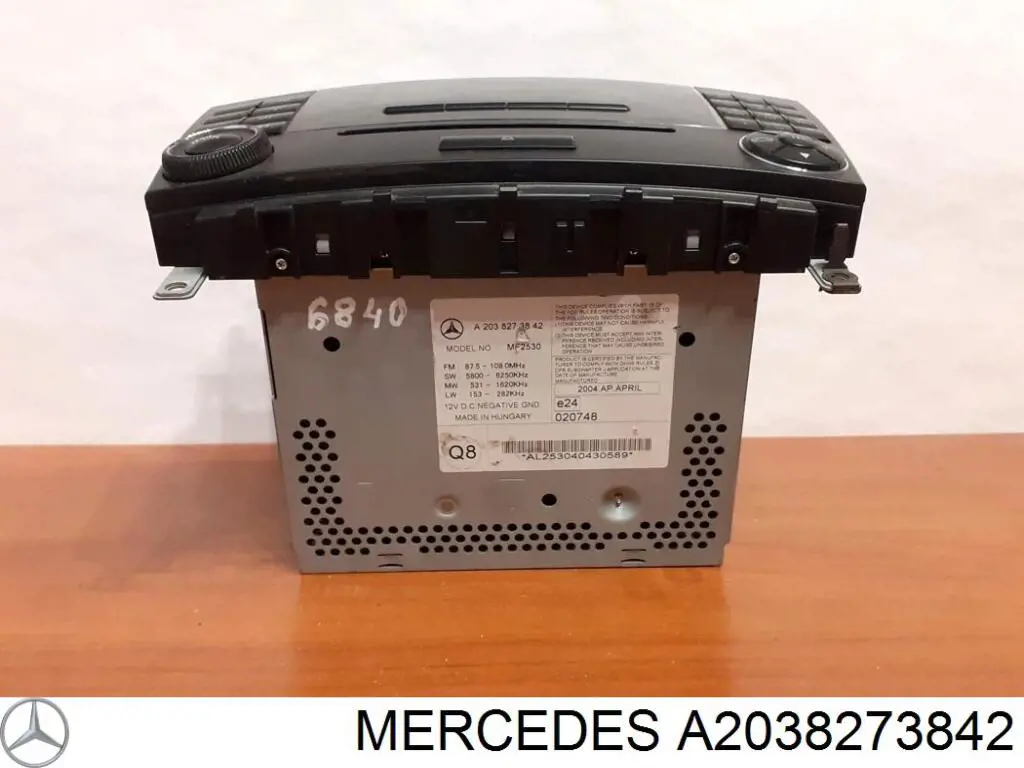 Купити A2038273842 Mercedes Магнітола