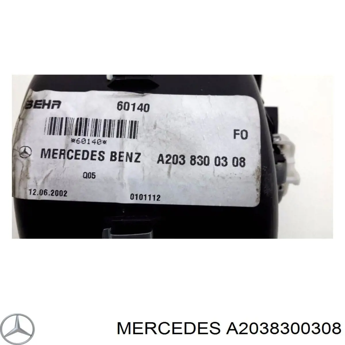 A2038300308 Mercedes