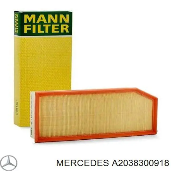 Купити A2038300918 Mercedes Фільтр салону вугільний