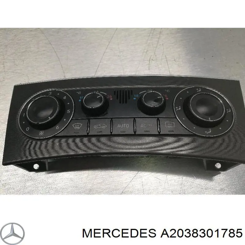 A2038301785 Mercedes Механізм управління кондиціонером
