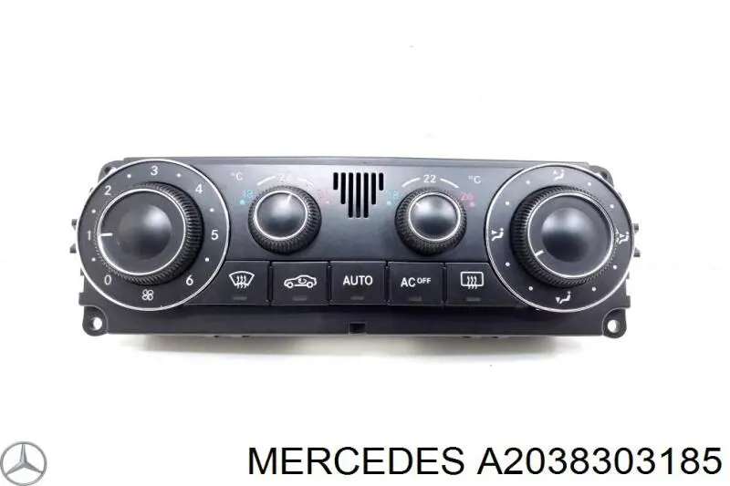 A2038303185 Mercedes Механізм управління кондиціонером