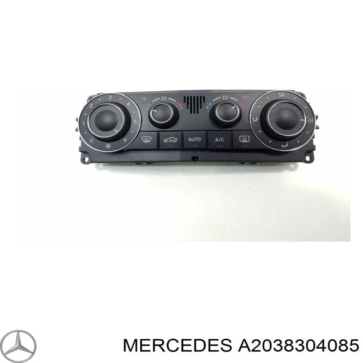A2038304085 Mercedes Механізм управління кондиціонером