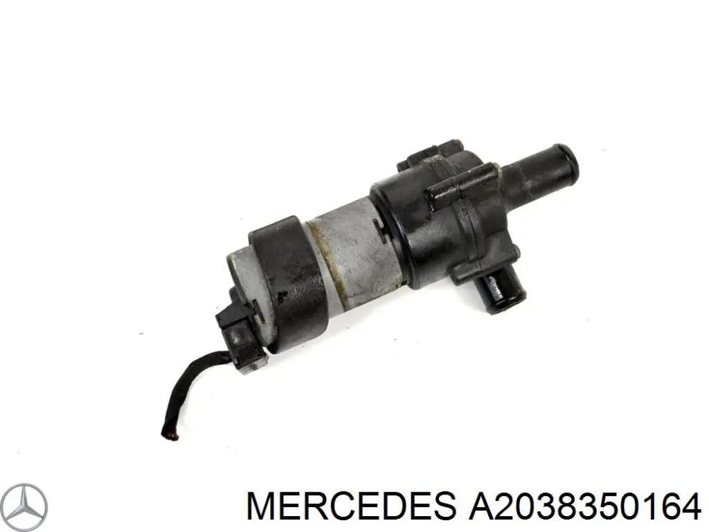 A2038350164 Mercedes помпа водяна (насос охолодження, додатковий електричний)