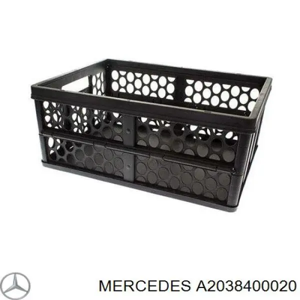 Бокс (ящик) для багажника на Mercedes C (S203)