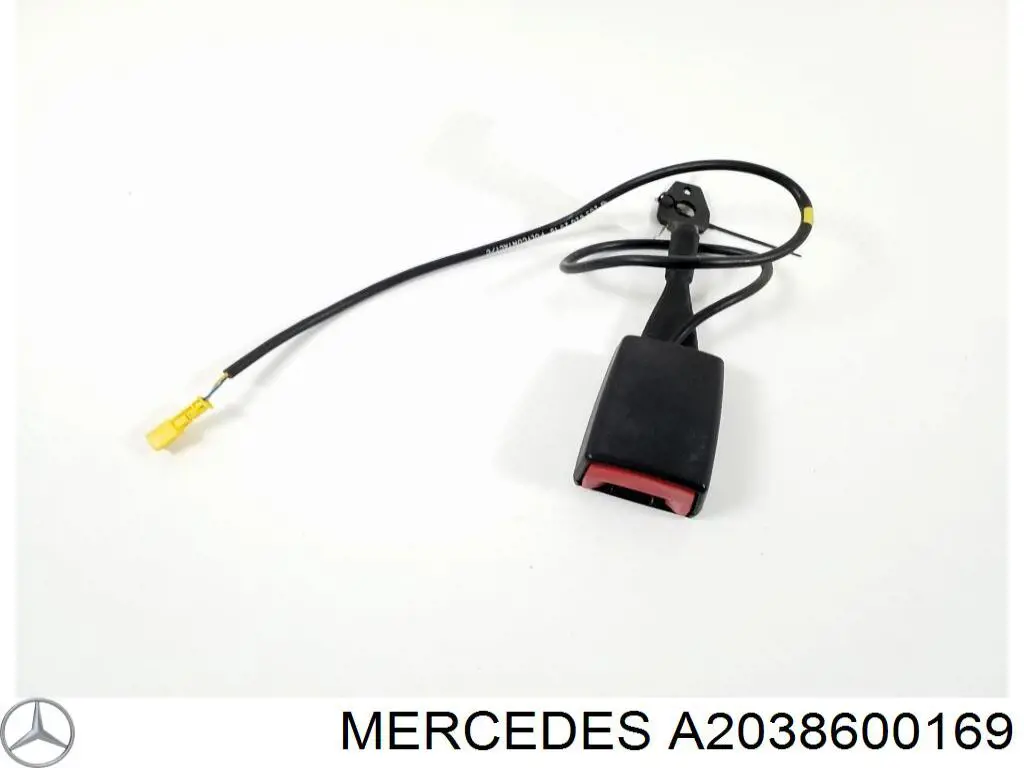 A2038600169 Mercedes Важіль фіксації ременя безпеки, правий