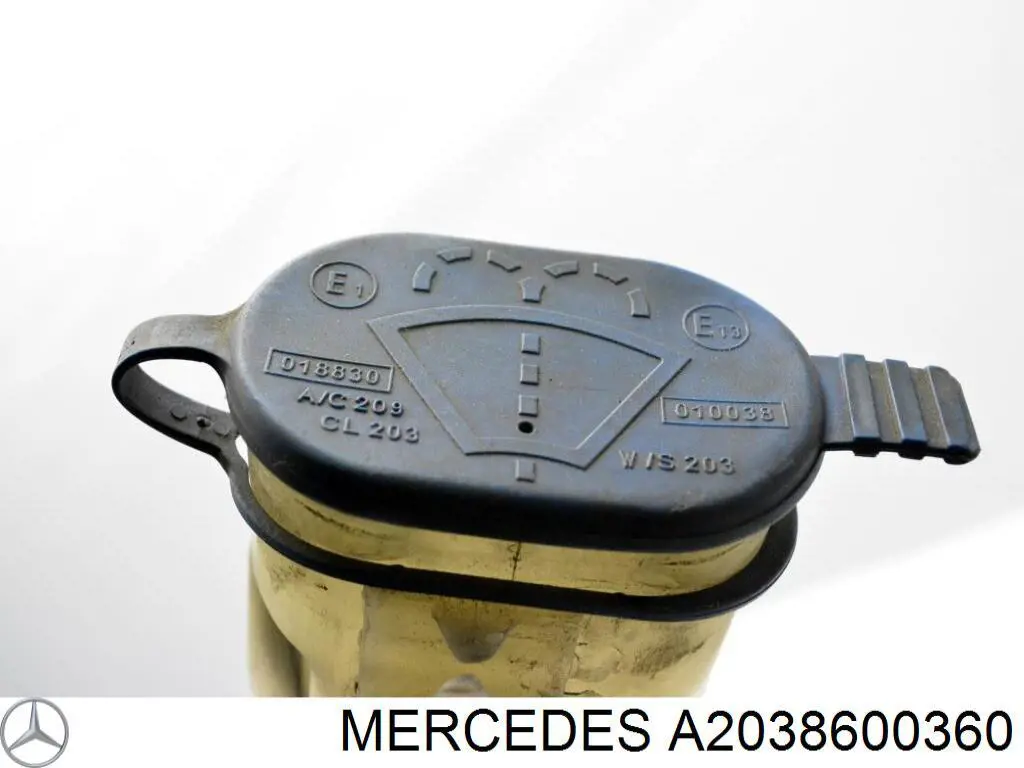Бачок омивача лобового скла Mercedes A2038600360 ціна, від 16.47 USD