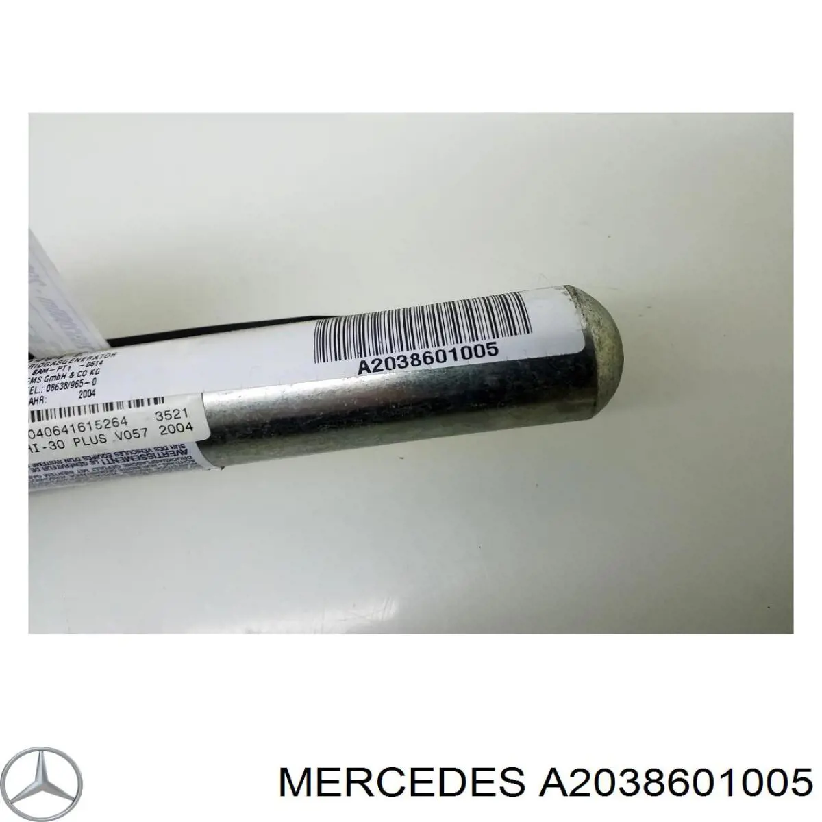Подушка безпеки, збоку права айрбег Mercedes A2038601005 ціна, від 14.64 USD
