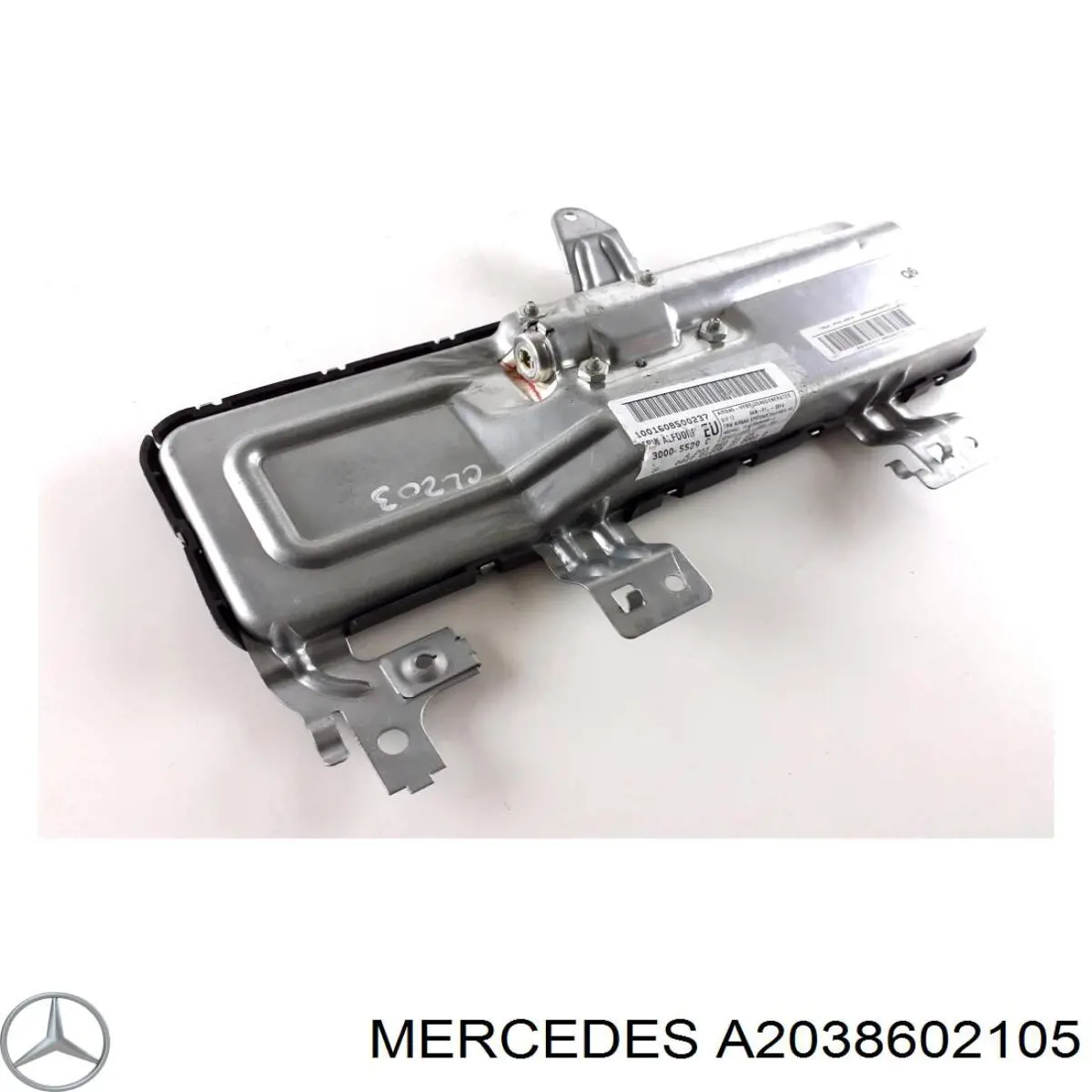 Подушка безпеки, передньої, лівих дверей AIRBAG Mercedes A2038602105 ціна, від 11.43 USD