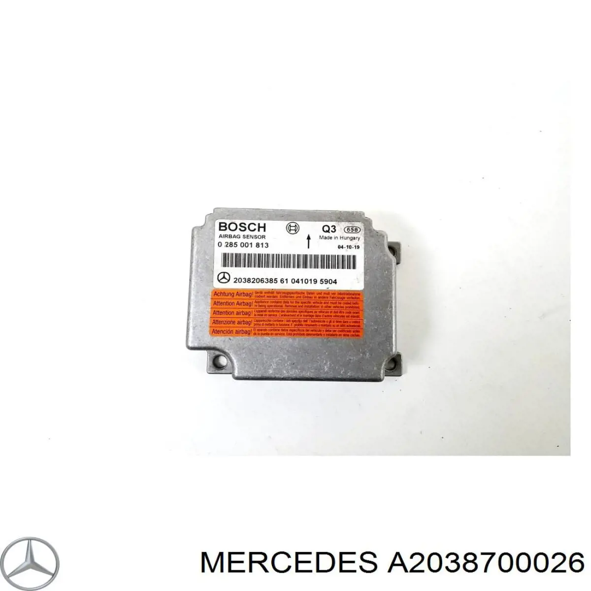 A2038700026 Mercedes 
