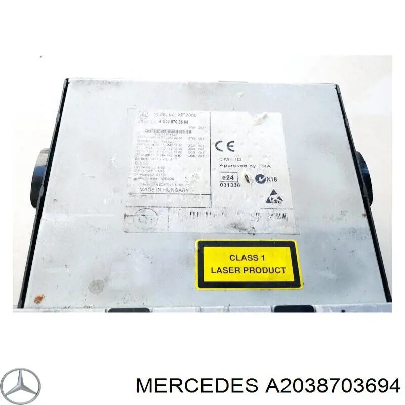 Магнітола (радіо AM/FM) Mercedes A2038703694 ціна, від 230.62 USD