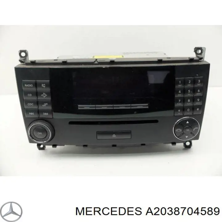 A2038704589 Mercedes Магнітола (радіо AM/FM)