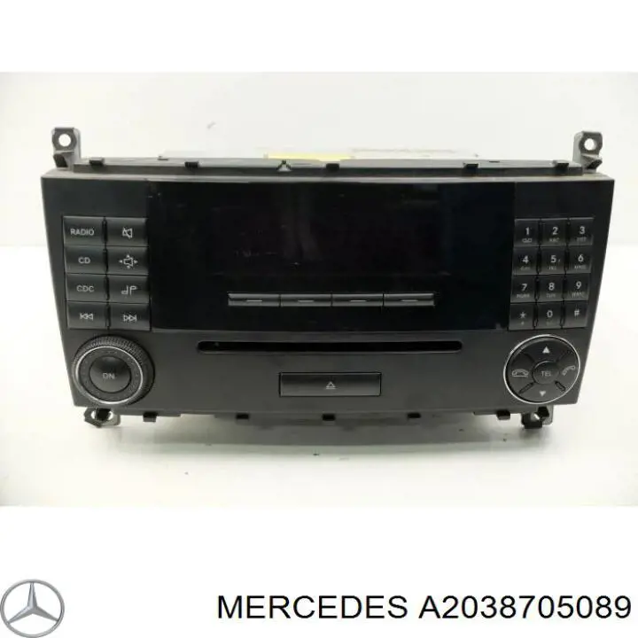 Магнітола (радіо AM/FM) Mercedes A2038705089 ціна, від 44.30 USD
