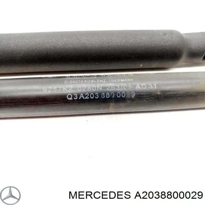 Купити A2038800029 Mercedes Амортизатор капота правий