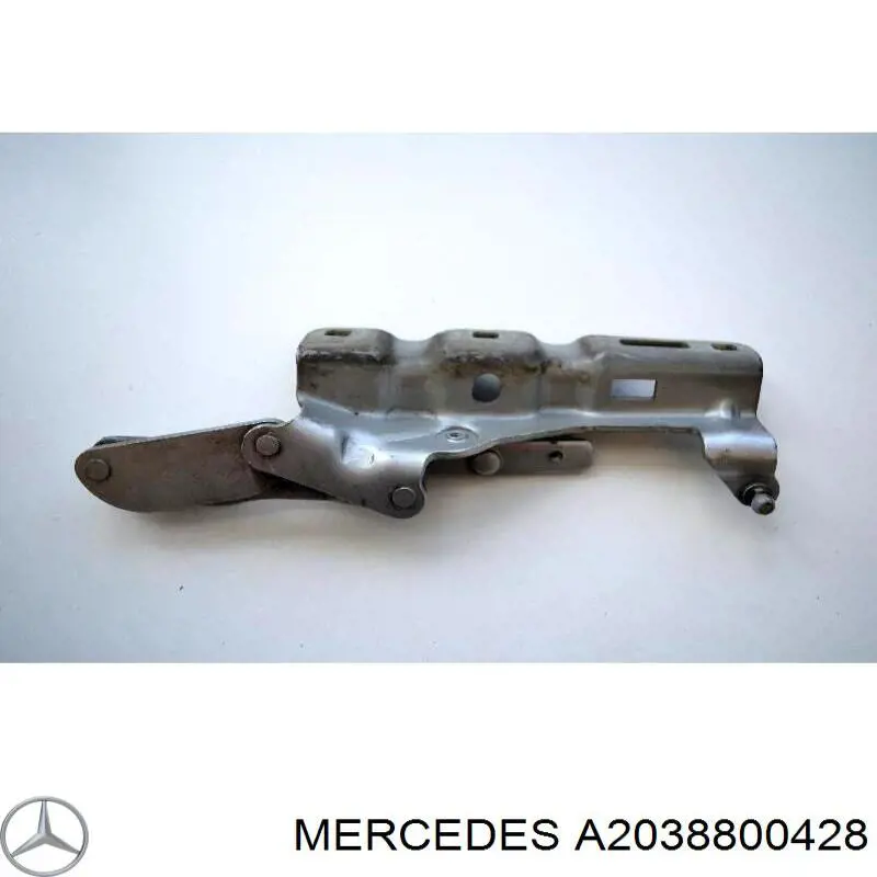 Купити A2038800428 Mercedes Шарнір капота правий