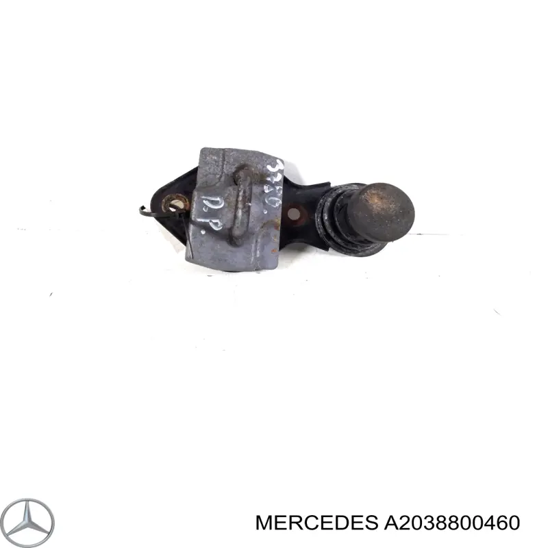 A2038800460 Mercedes Запор капота (замок і привід замка капота)