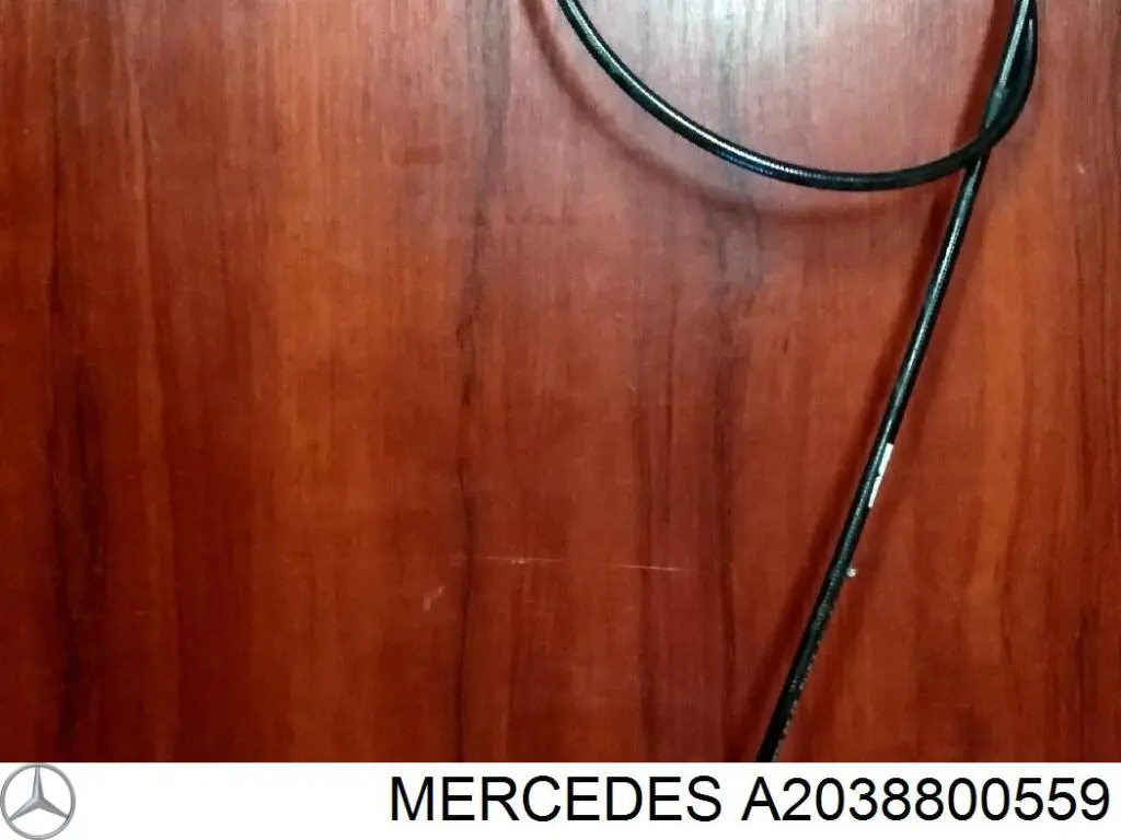 Купити A2038800559 Mercedes Трос відкриття капота, задній
