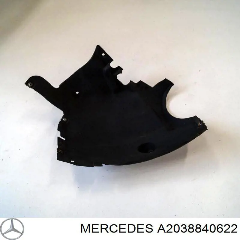 Купити A2038840622 Mercedes Підкрилок переднього крила, правий передній