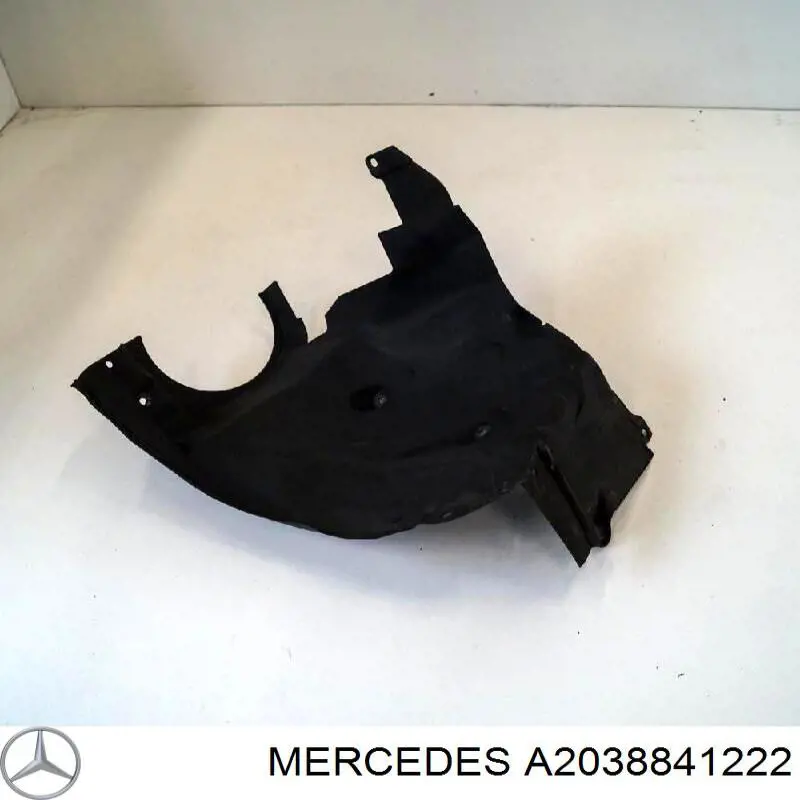 Купити A2038841222 Mercedes Підкрилок переднього крила, правий задній