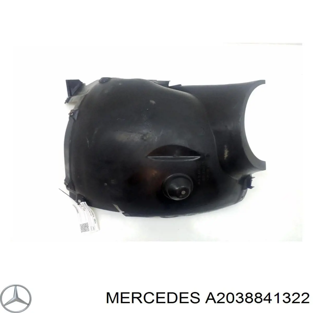 Підкрилок переднього крила, лівий передній Mercedes A2038841322 ціна, від 11.40 USD