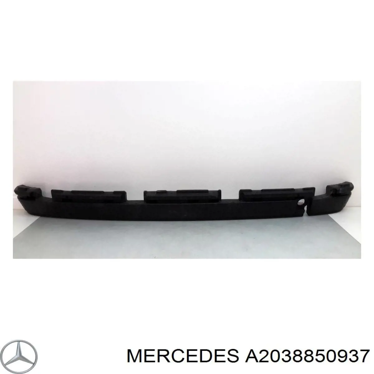Купити A2038850937 Mercedes Абсорбер (наповнювач) бампера заднього